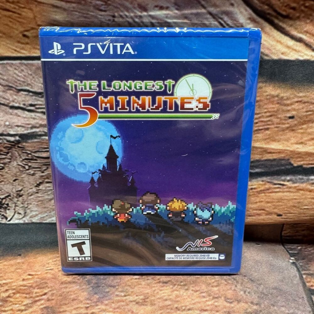 The Longest 5 Minutes PS Vita PlayStation Vita Game New Sealed NIS America RPG